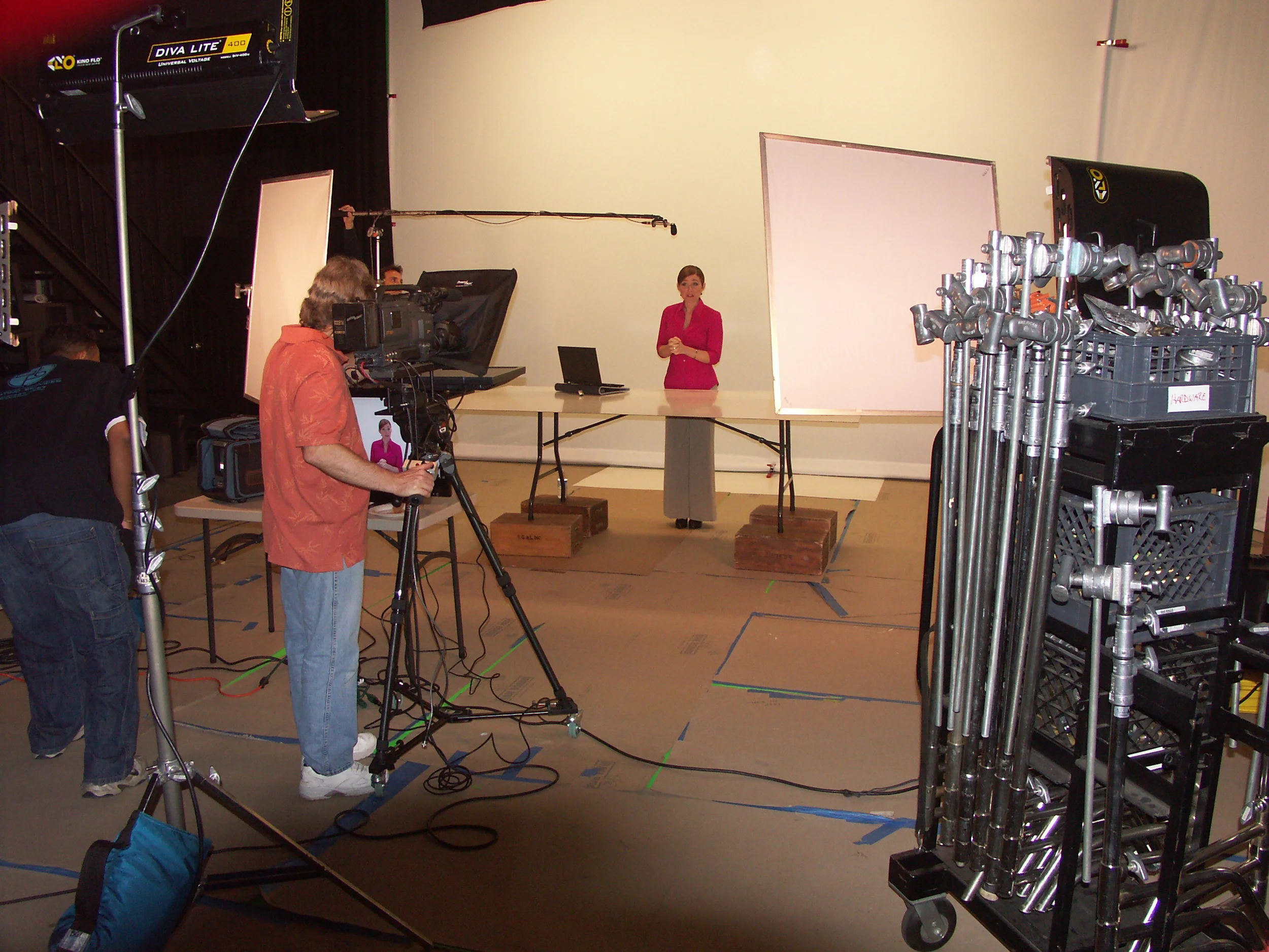 Shooting TV Commercials for Targus