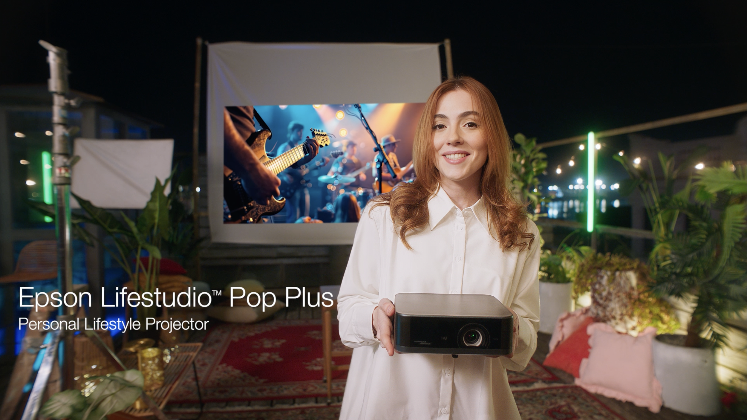 Epson Lifestudio Pop Plus Projector | Create the Moment