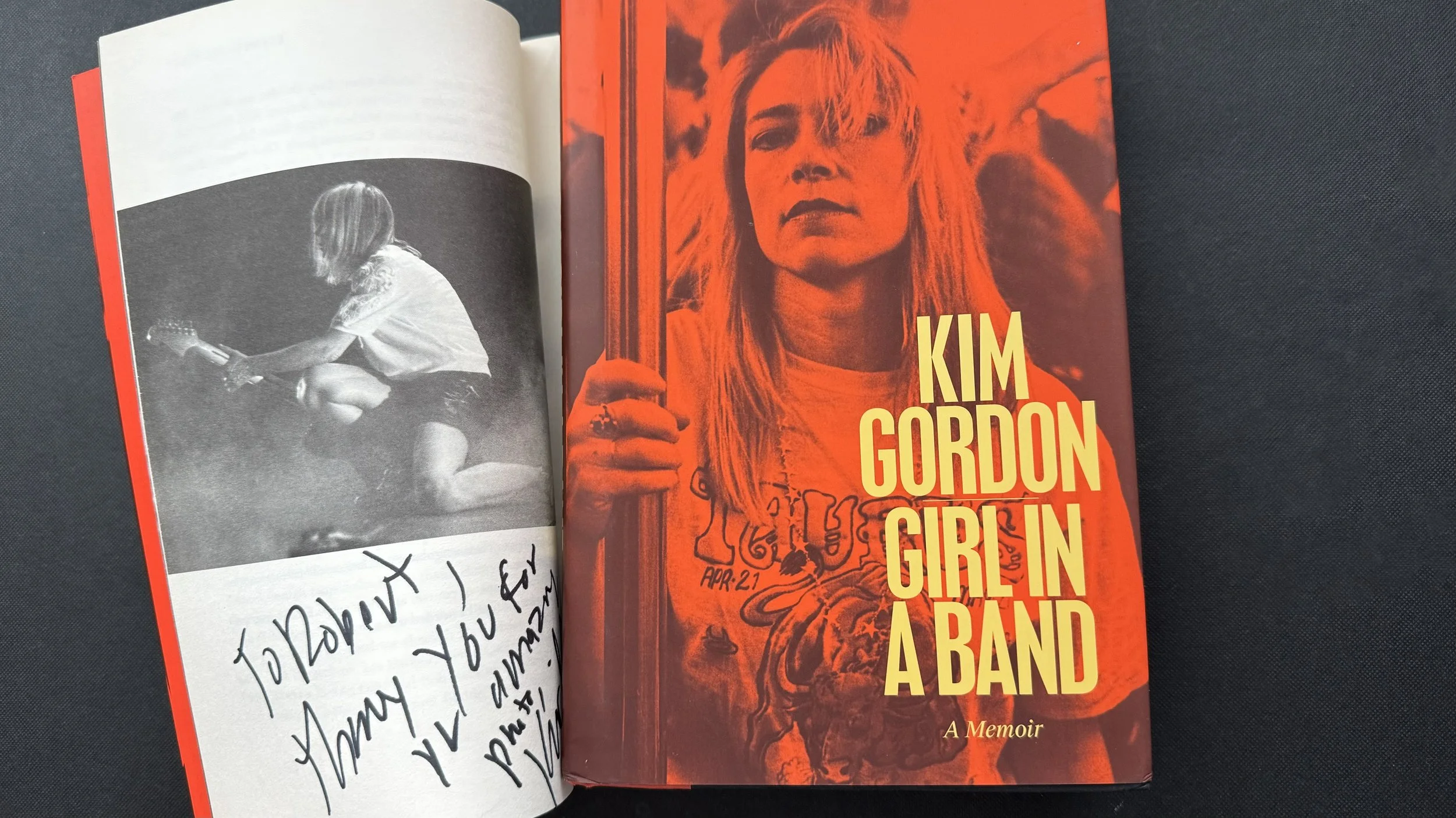 Kim Gordon 'Girl In A Band"
