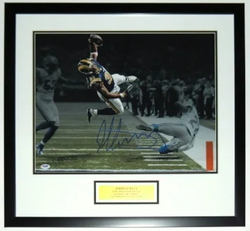 Todd Gurley Signed Rams 16x20 Photo - PSA DNA COA Authenticated - Professionally Framed