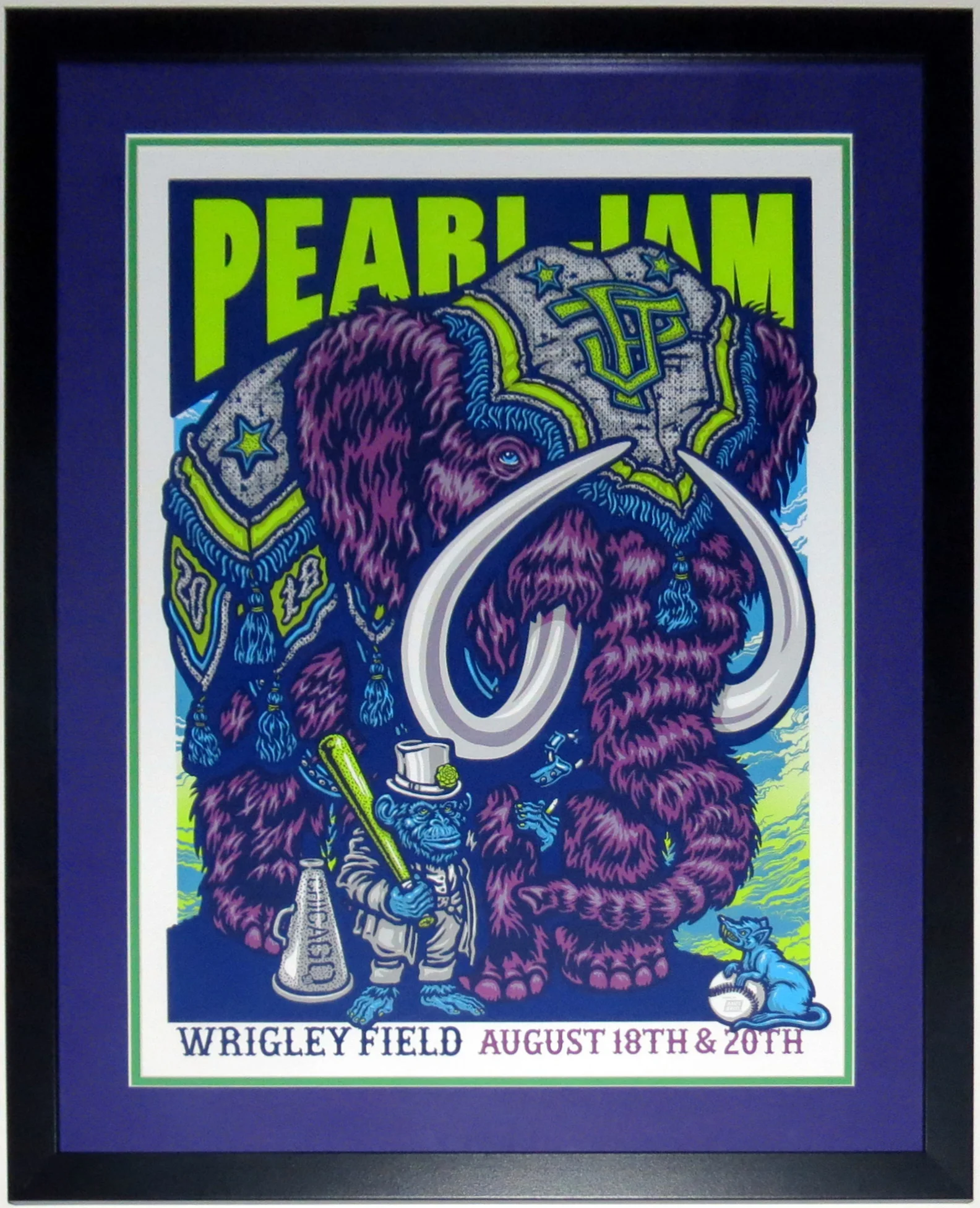 Bleachers Sports Music Framing Concert Posters