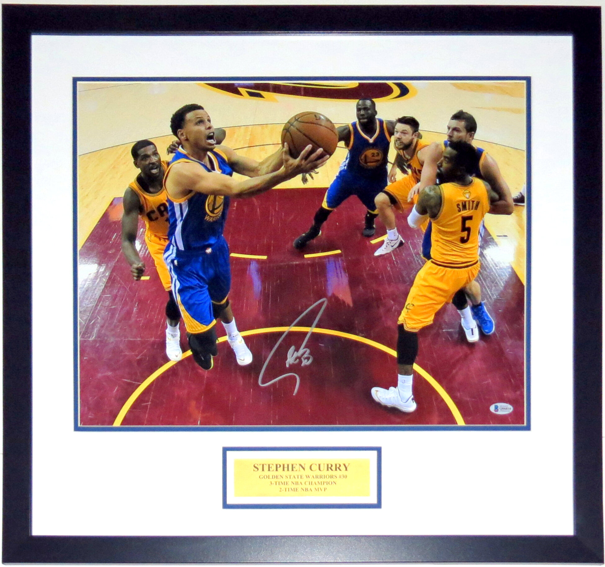 steph curry signed basketball