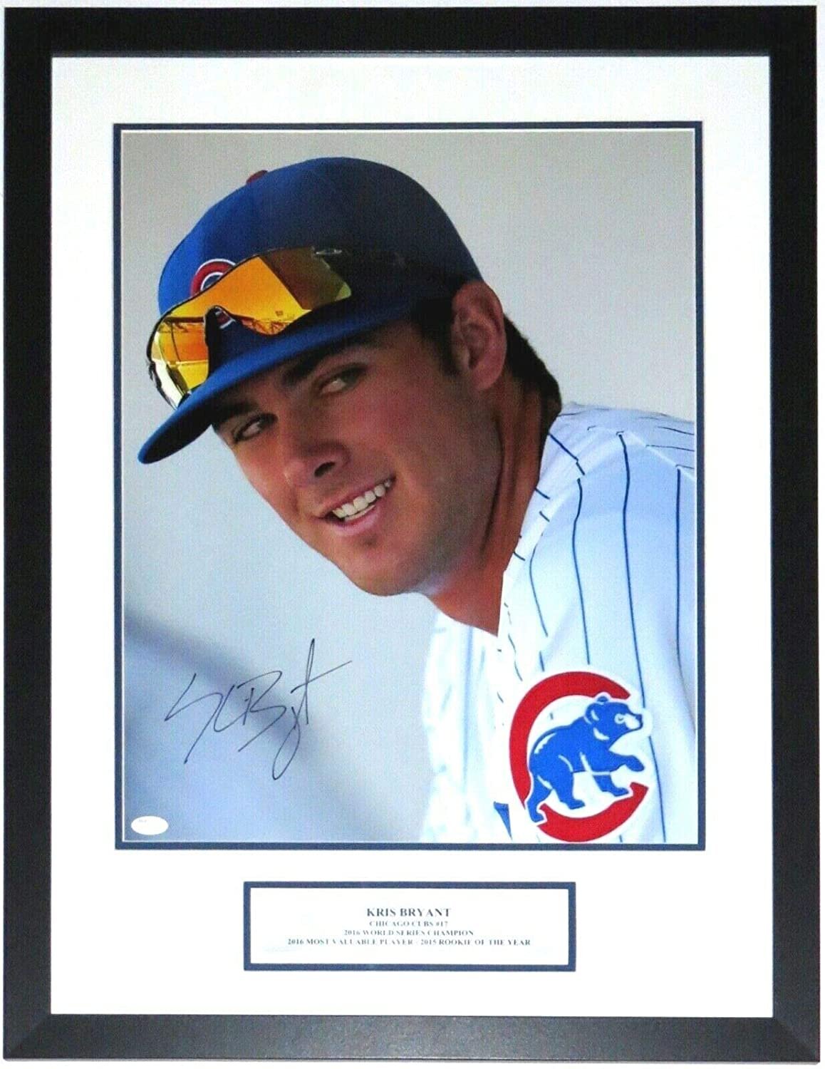 Bleachers Sports Music & Framing — Kris Bryant Signed Chicago Cubs
