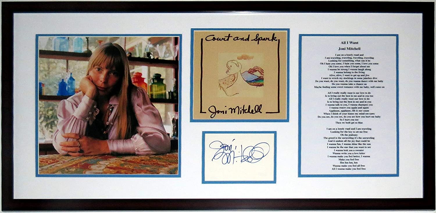 Bleachers Sports Music Framing Joni Mitchell Signed Album Photo Lyrics Compilation Beckett Authentication Services Coa Bleachers Sports Music Framing Joni Mitchell Signed Album Photo Lyrics Compilation Beckett Authentication Services Coa