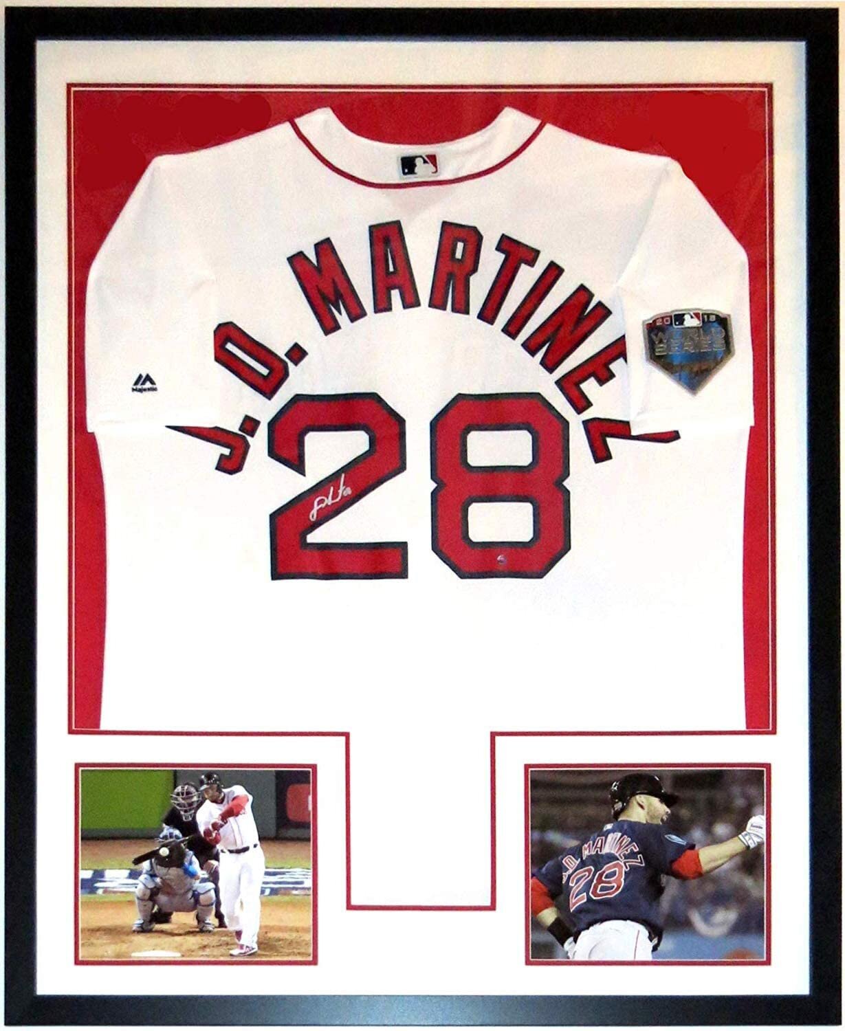 Bleachers Sports Music & Framing — JD Martinez Signed Authentic Majestic  2018 Boston Red Sox World Series Jersey - Steiner Sports COA