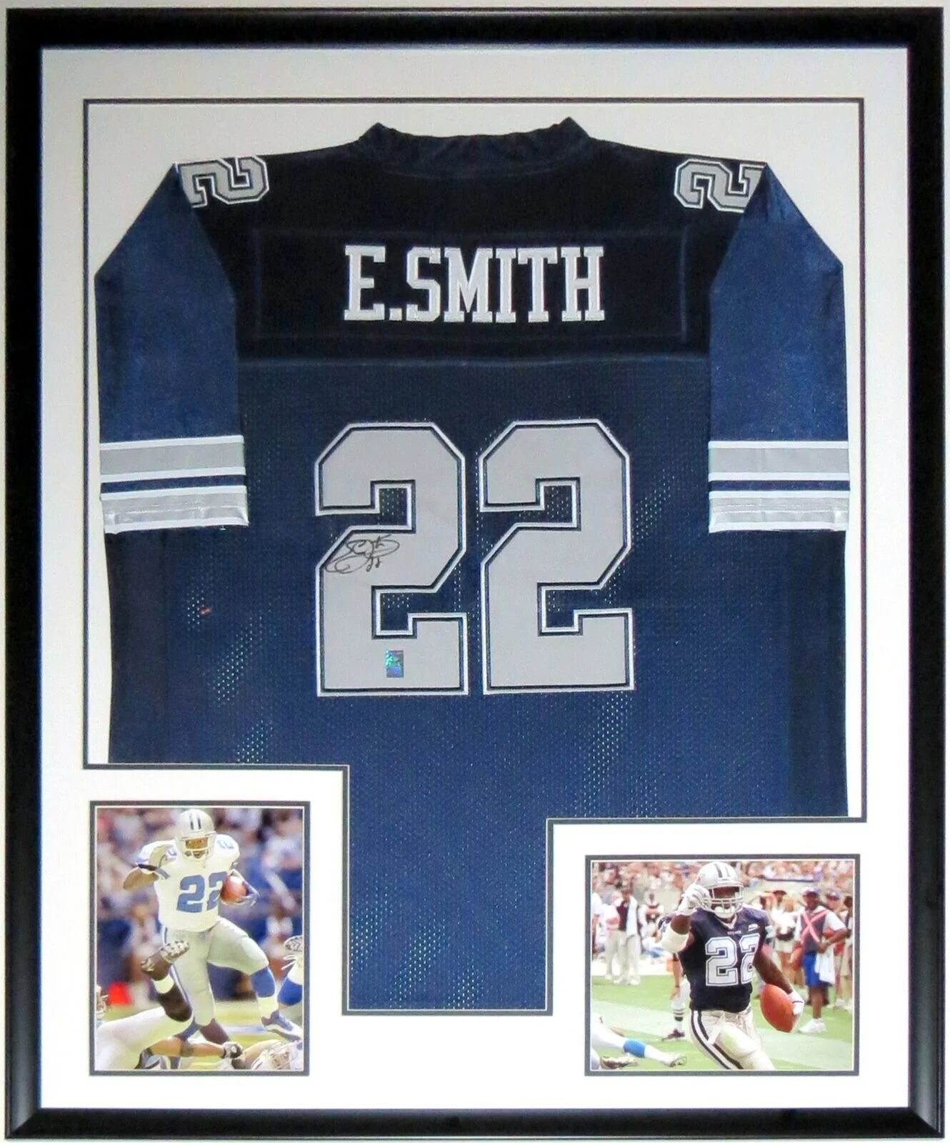 emmitt smith framed jersey