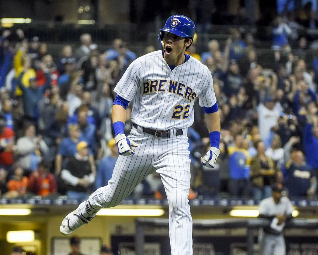 brewers yelich jersey