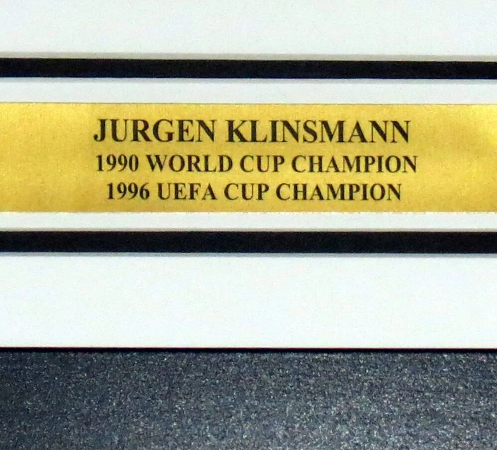 Bleachers Sports Music and Framing — Jurgen Klinsmann Signed