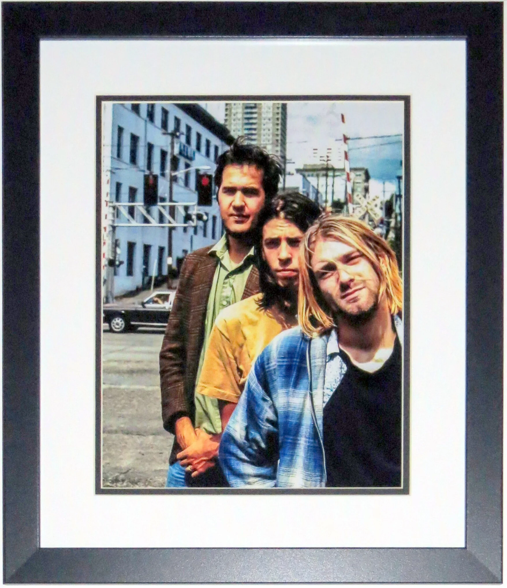 Nirvana Seattle 1993 11x14 Photo - Professionally Framed