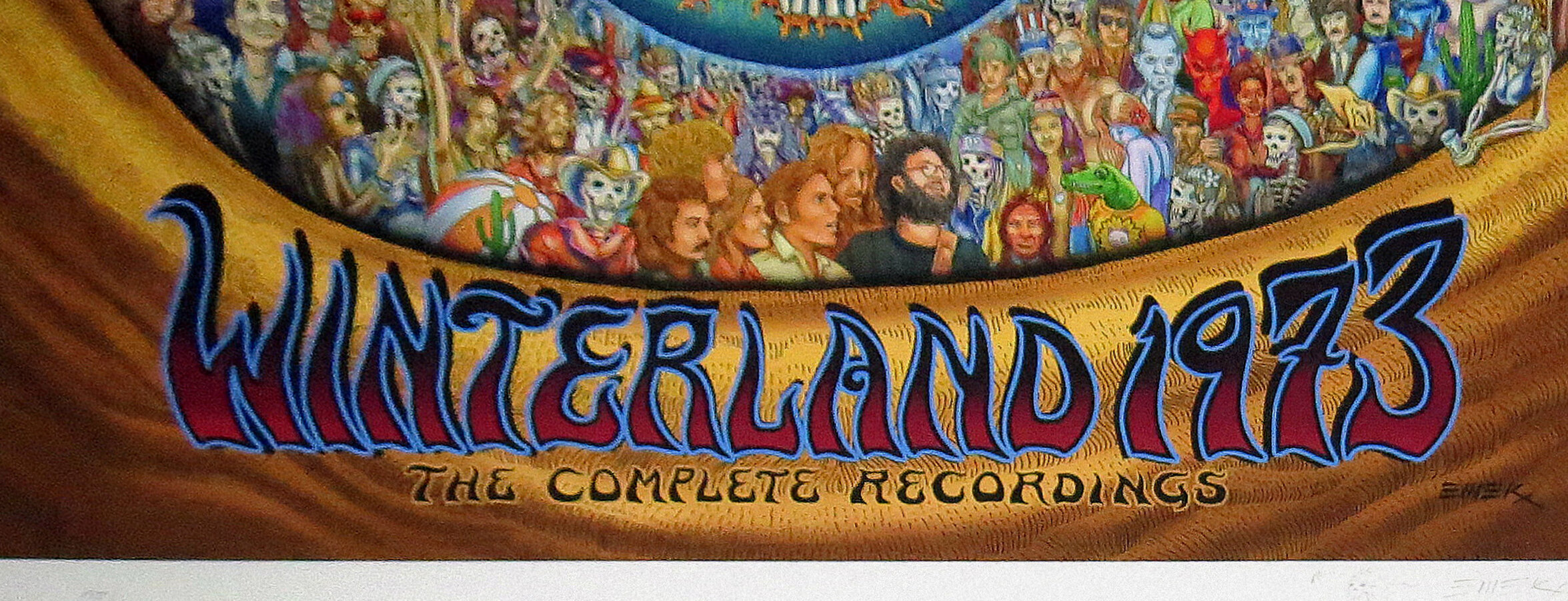 Bleachers Sports Music and Framing — Grateful Dead Winterland 1973