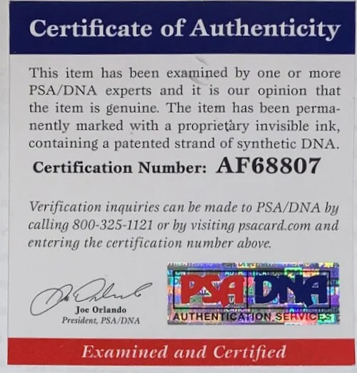 bleachers sports music framing gale sayers signed chicago bears jersey psa dna coa authenticated professionally framed