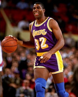 Framed L.A. Lakers Magic Johnson Autographed Signed Jersey Leaf Coa – MVP  Authentics