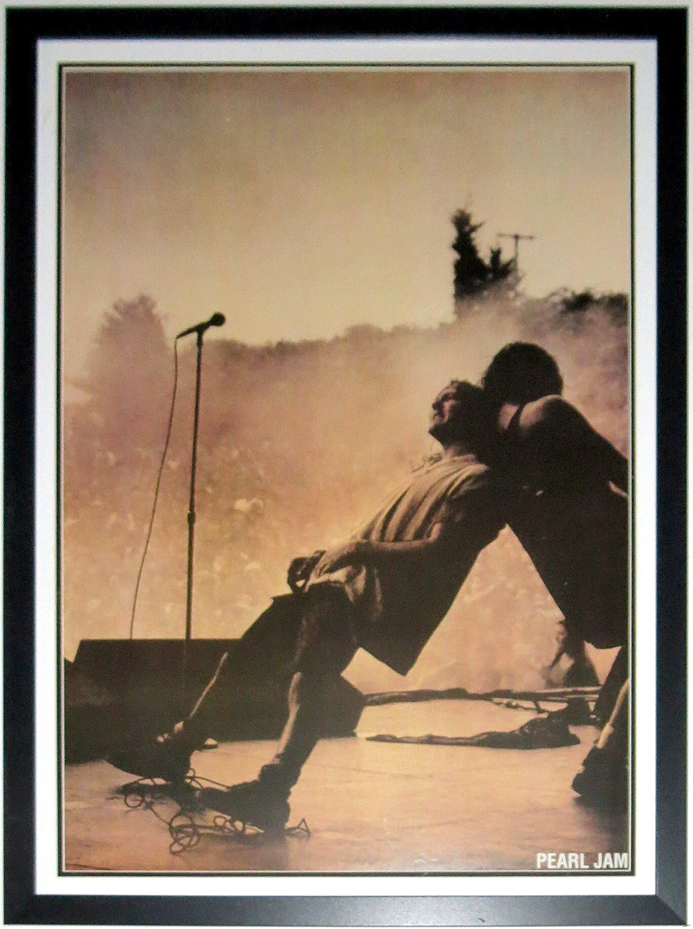 Bleachers Sports Music and Framing — Pearl Jam Original 1992
