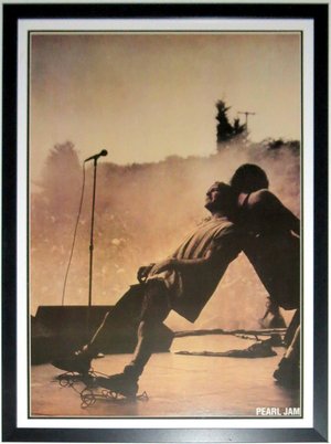Bleachers Sports Music and Framing — Pearl Jam Original 1992
