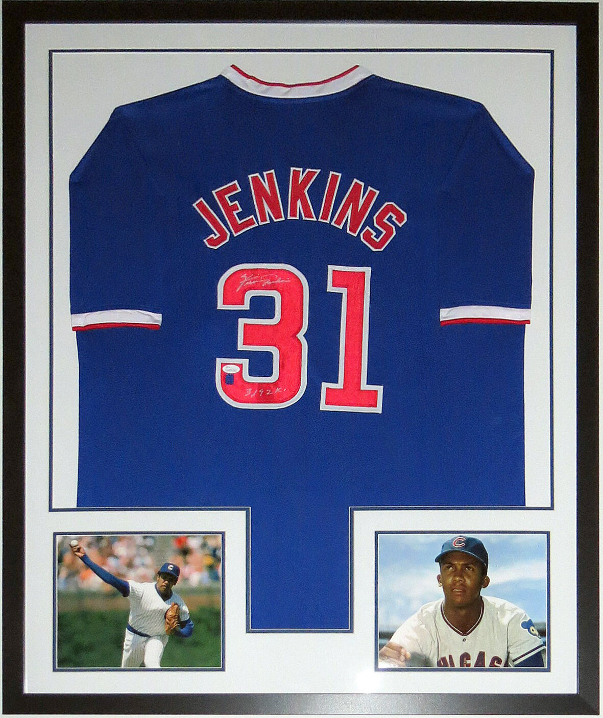 Men's Mitchell and Ness Chicago Cubs #31 Fergie Jenkins Authentic White  Throwback MLB Jersey