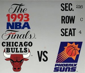Bleachers Sports Music and Framing — Original Starline 1993 NBA