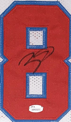 Zach Lavine Autographed Signed Ip Panini Mosaic Card JSA COA Bulls