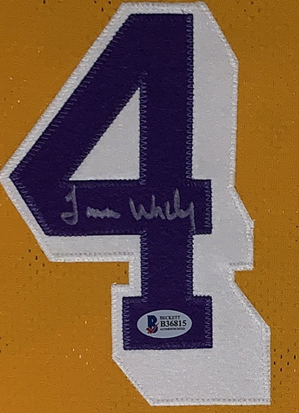 Bleachers Sports Music & Framing — Magic Johnson Kareem Abdul-Jabbar James  Worthy Signed 3X Los Angeles Lakers Jersey Fanatics Beckett