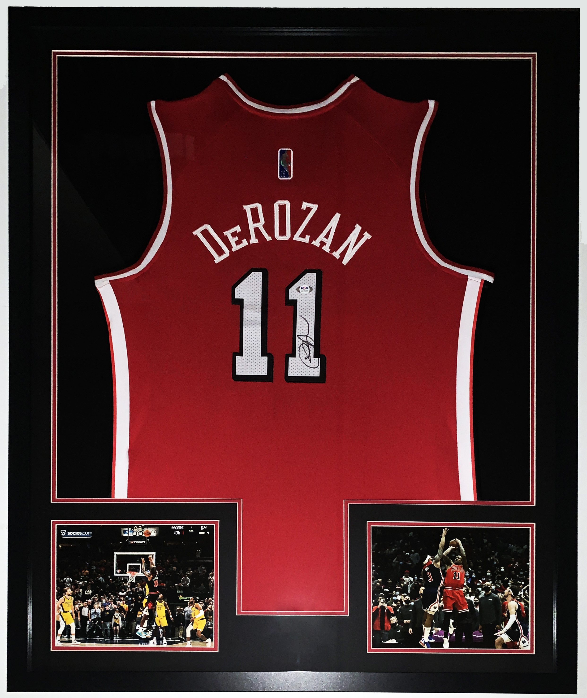 Bleachers Sports Music & Framing — DeMar DeRozan Autographed