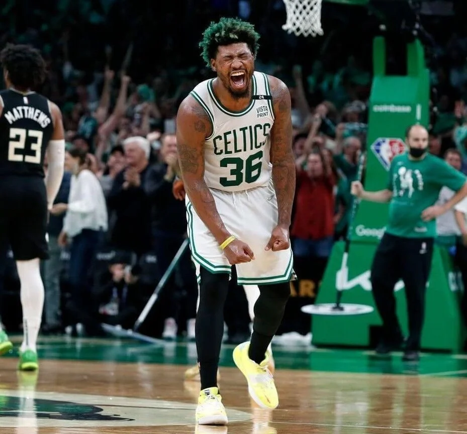 Bleachers Sports Music & Framing — Marcus Smart Autographed 