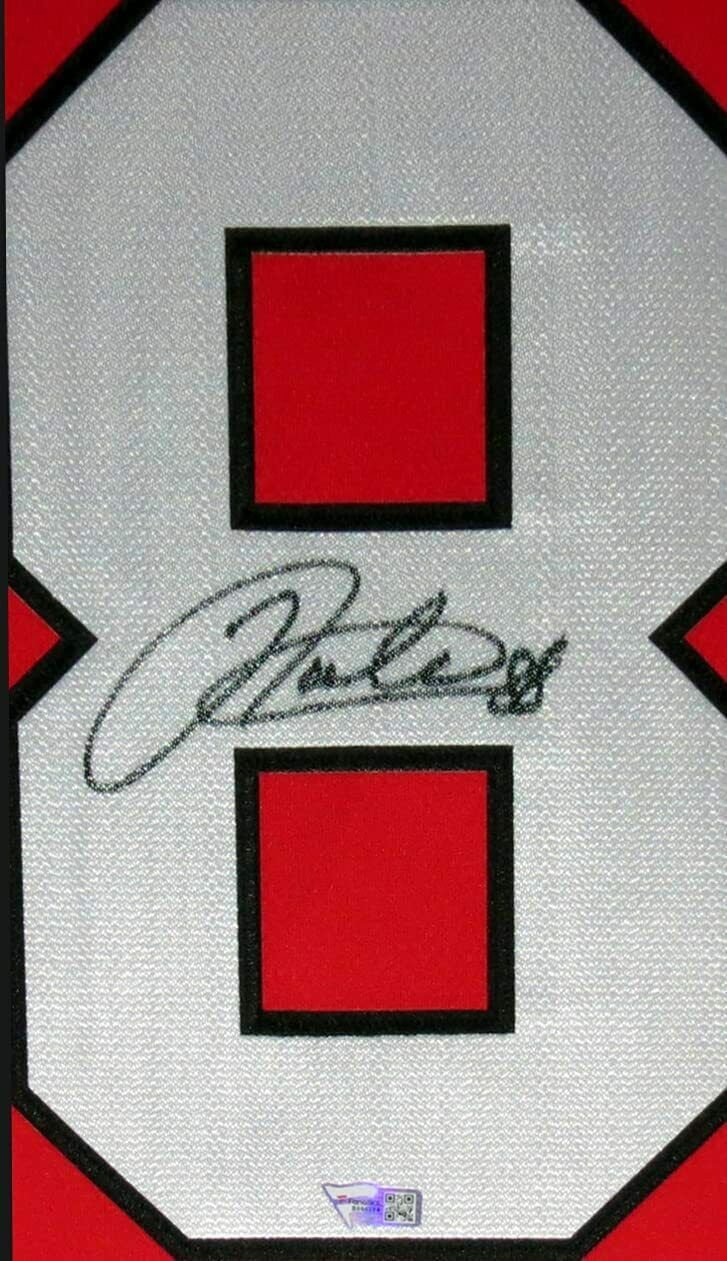 Bleachers Sports Music & Framing — Patrick Kane Signed Chicago Blackhawks  20x24 Spotlight Photo - Fanatics COA Authenticated - Framed