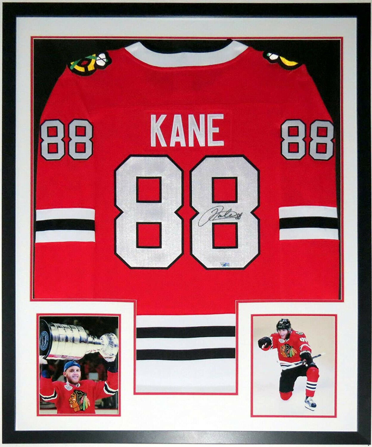 Patrick Kane Chicago Blackhawks Fanatics Authentic Autographed Red