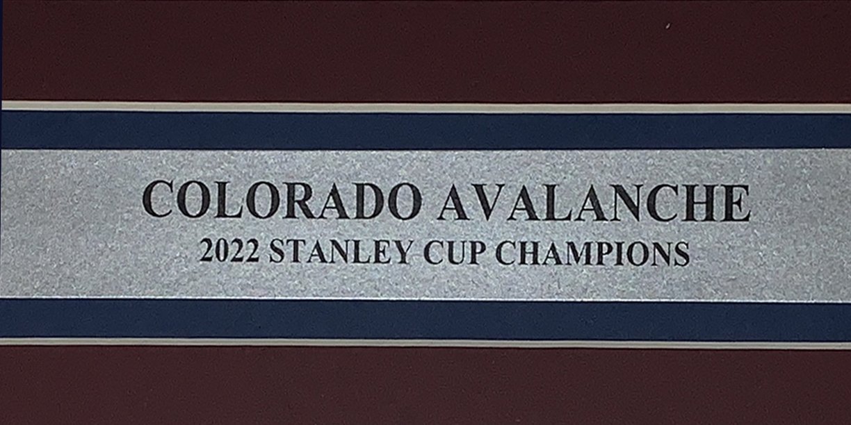 NHL Colorado Avalanche - 2022 Commemorative Stanley Cup Team Logo Poster