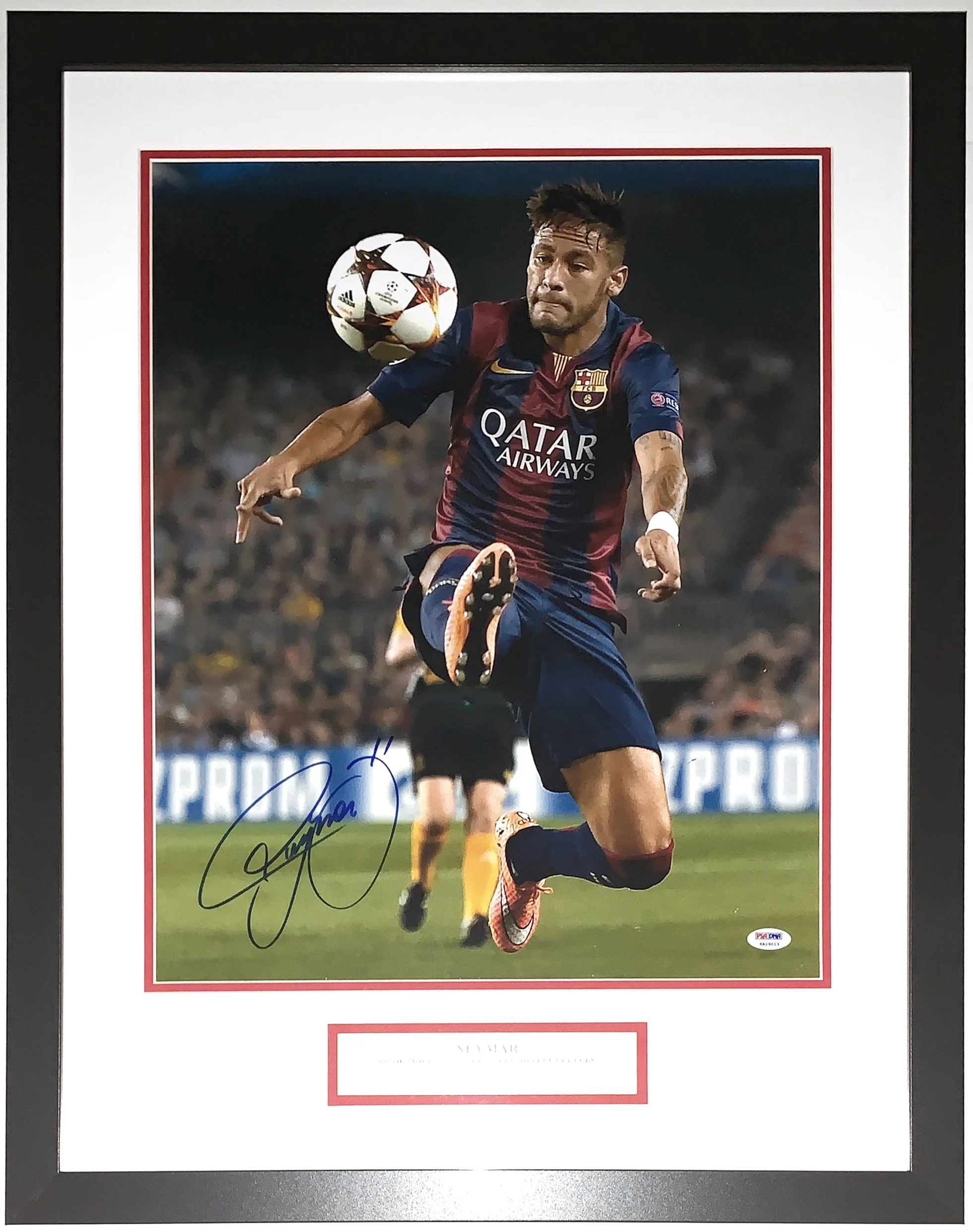 Bleachers Sports Music and Framing — Neymar Jr Signed 16x20 Photo