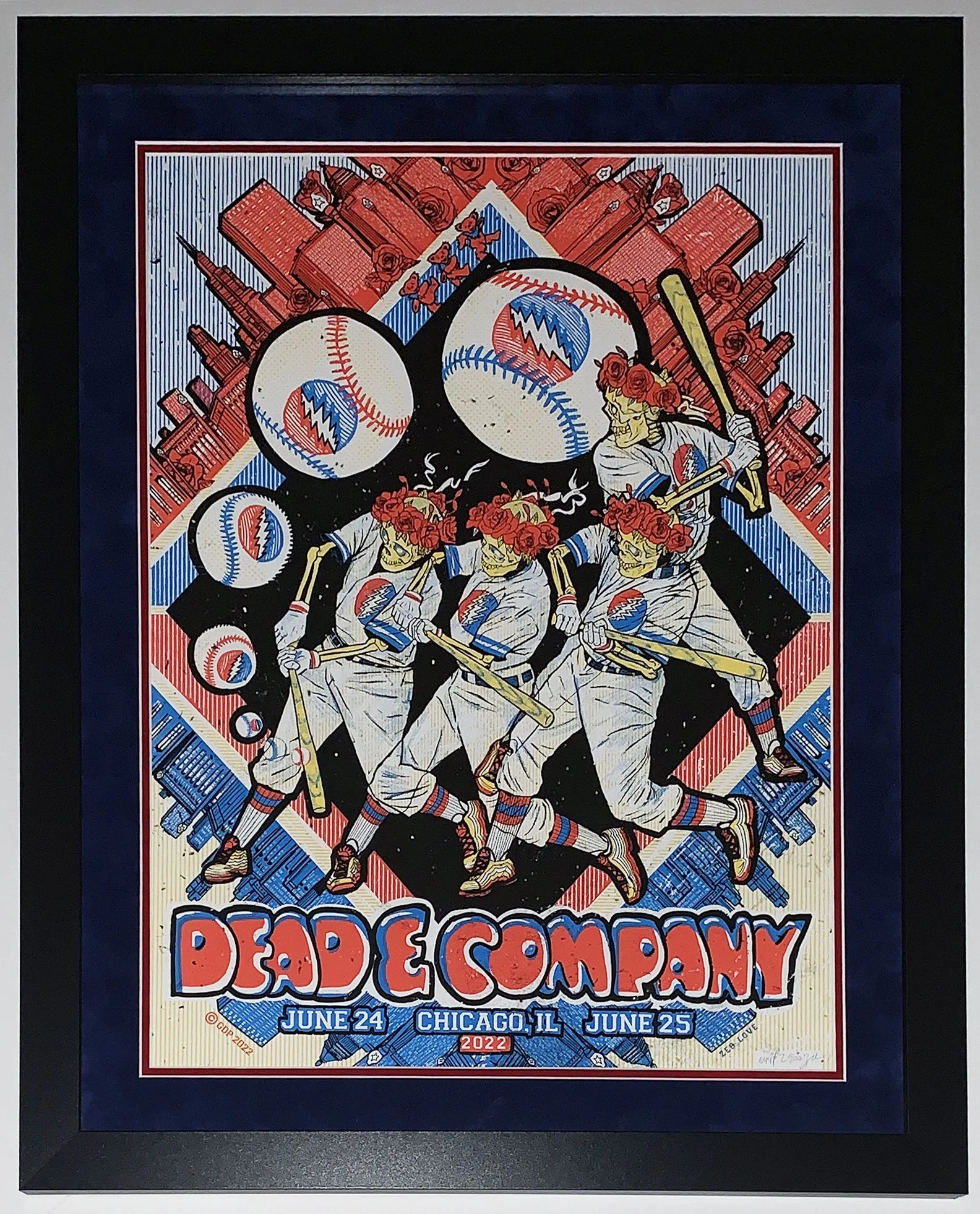 Bleachers Sports Music & Framing — Grateful Dead and Company