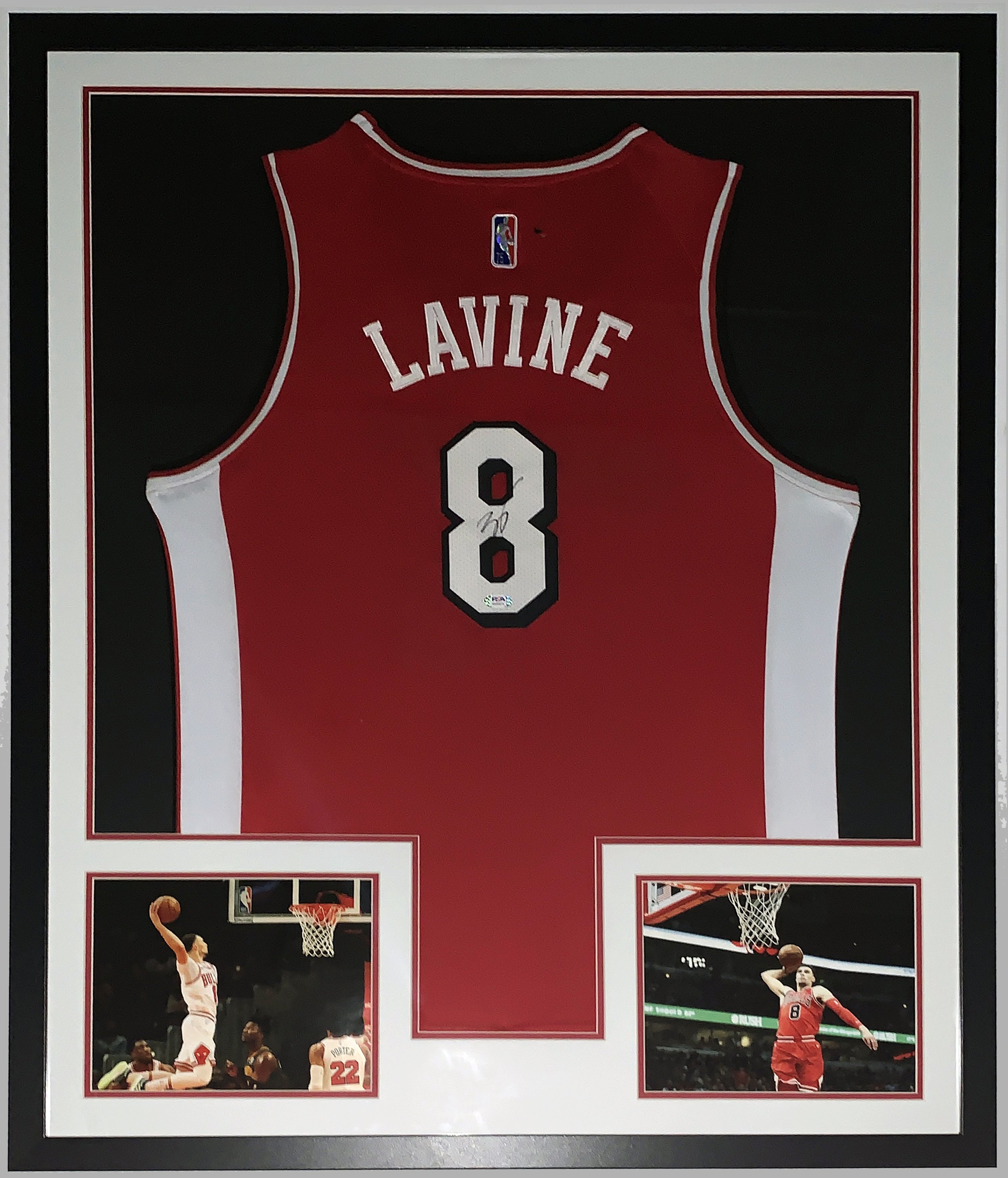 Bleachers Sports Music & Framing — Zach Lavine Autographed Authentic Nike  Chicago Bulls Jersey - PSA DNA COA Authenticated - Framed