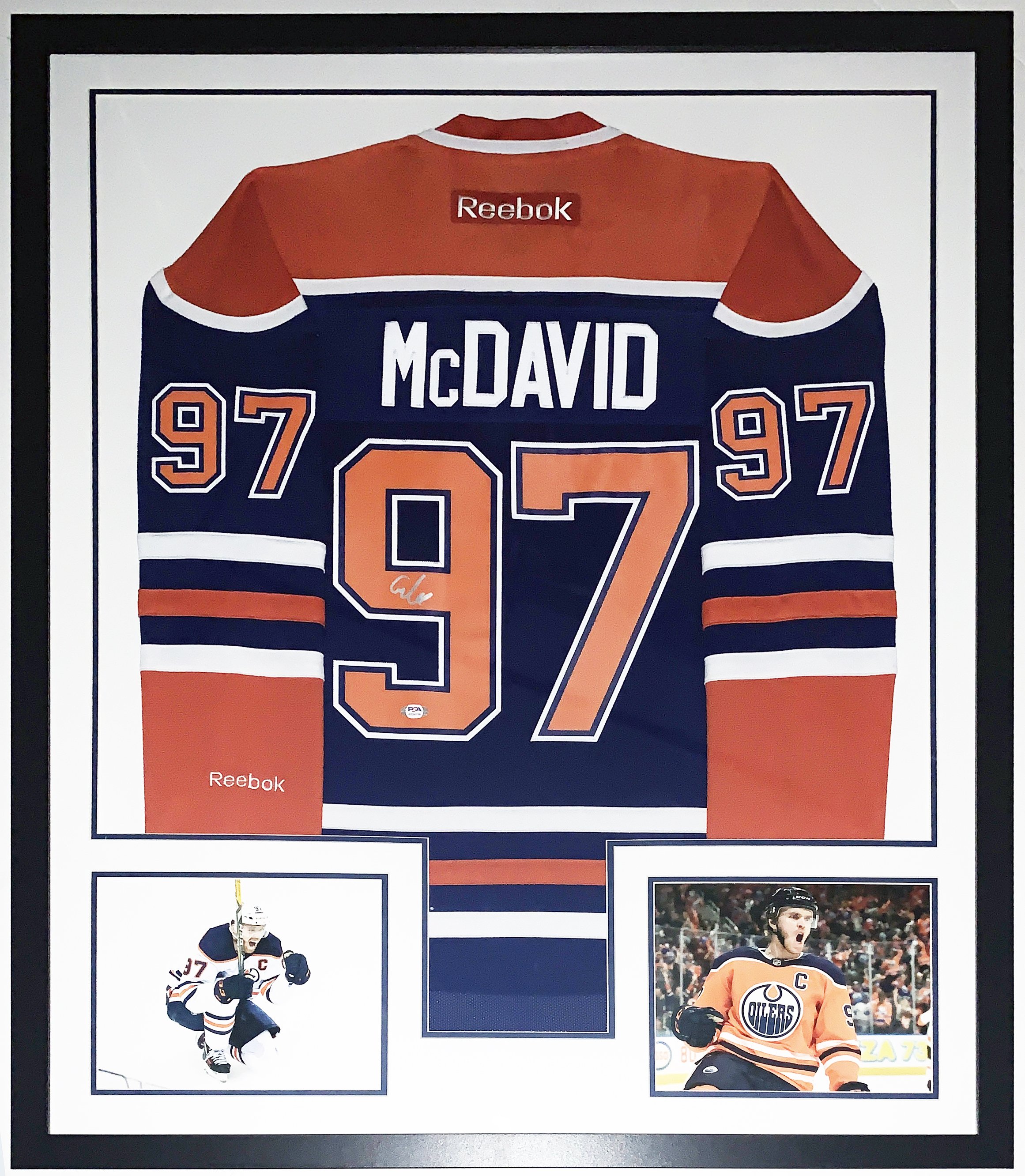 Connor McDavid Autographed Authentic Edmonton Oilers White Jersey