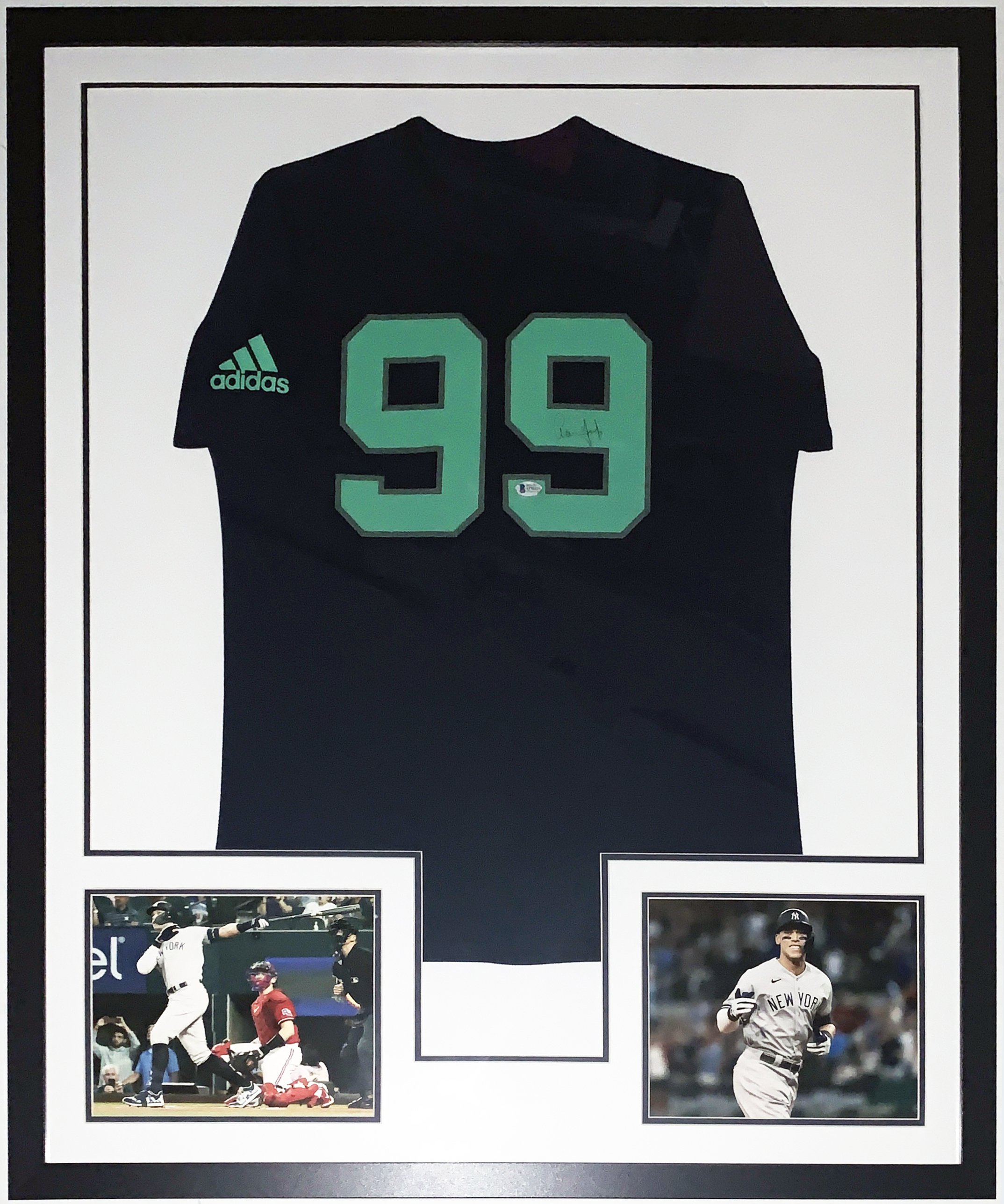 Bleachers Sports Music & Framing — Aaron Judge Authentic Signed 2022 New  York Yankees Jersey and 62nd Home Run Photo - Beckett BAS COA