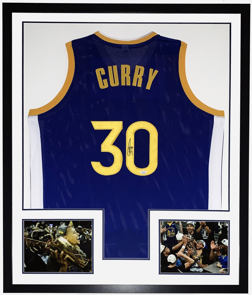 Lebron James Autographed Jersey w/ 2x NBA Champs - Upper Deck from