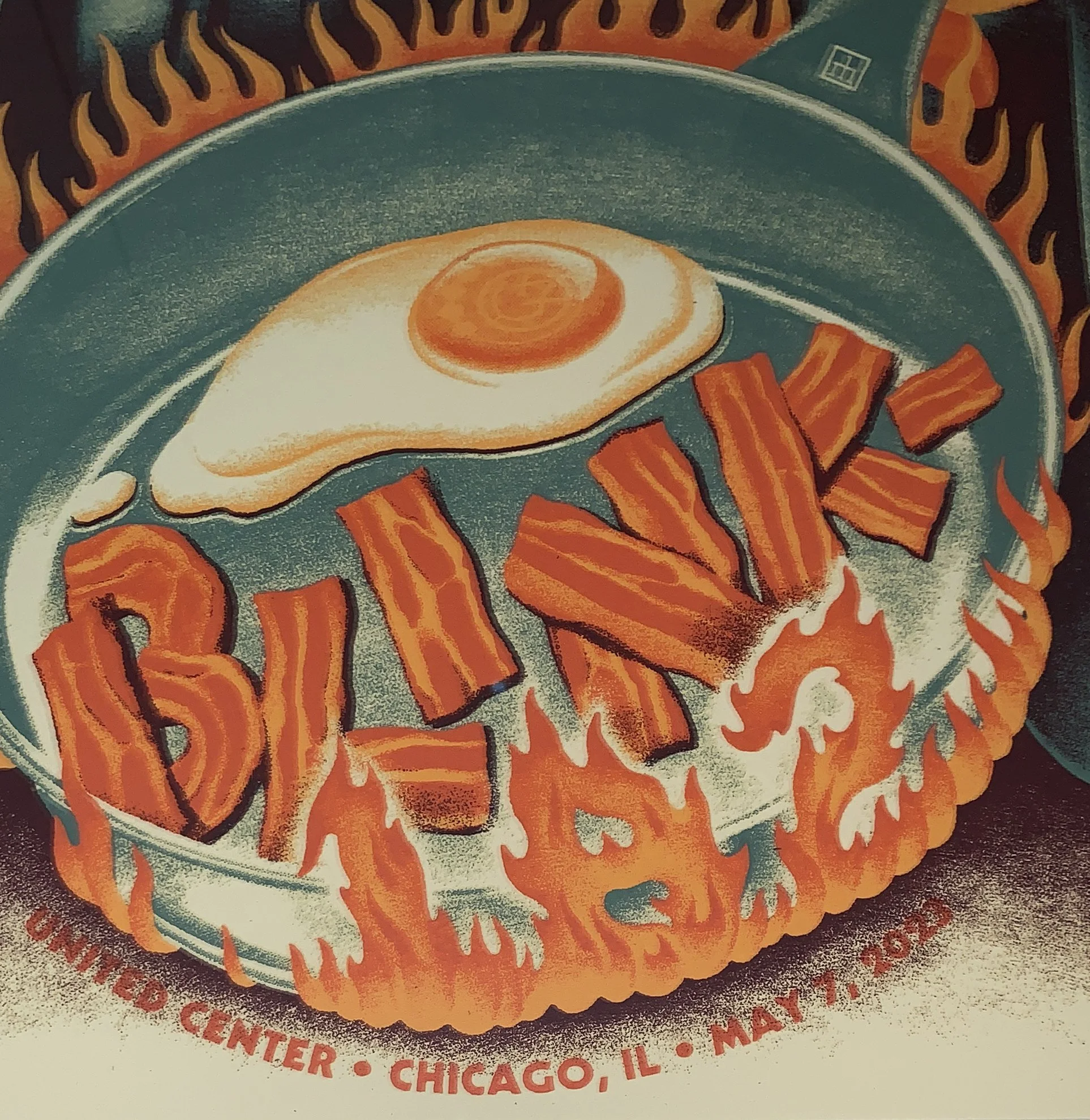 Bleachers Sports Music and Framing — Blink 182 Chicago 5/7 2023