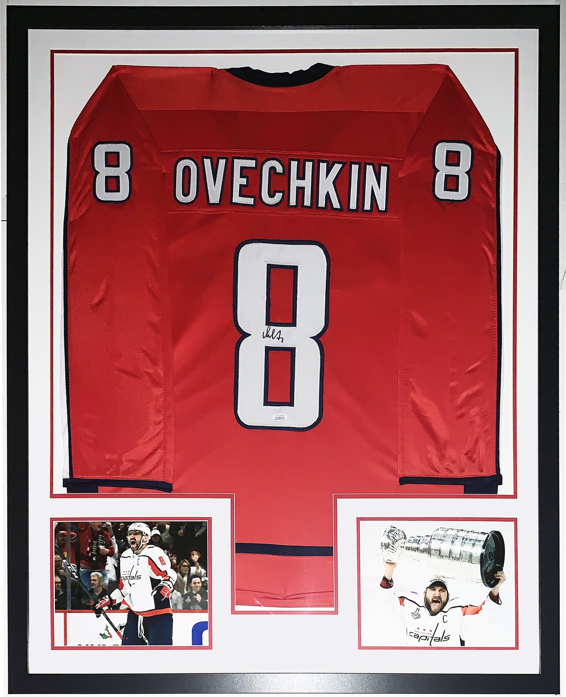 Alex Ovechkin Washington Capitals NHL Original Autographed Jerseys