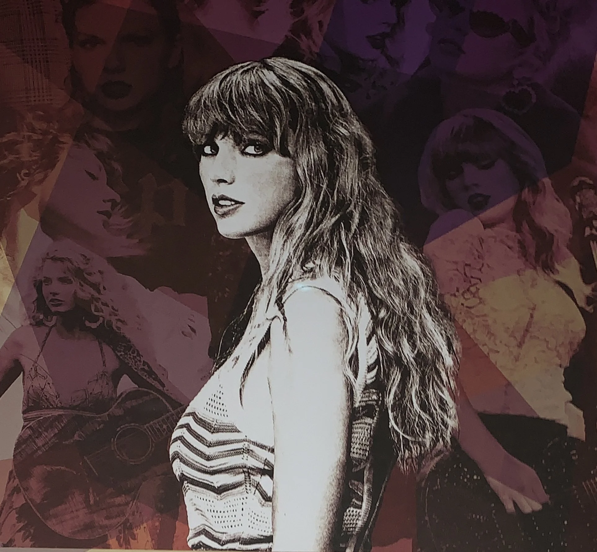 Bleachers Sports Music and Framing — Taylor Swift Authentic 2023