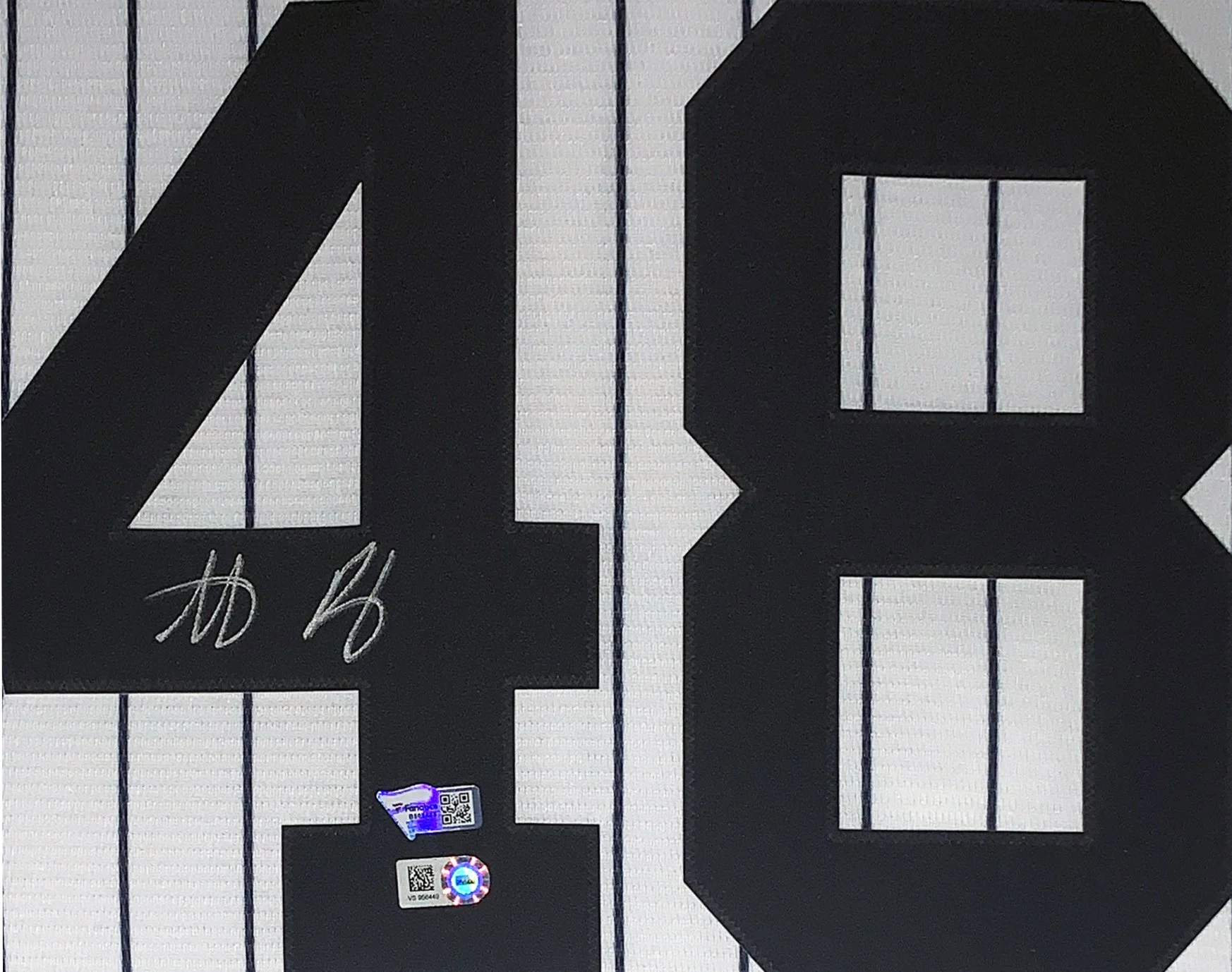 Bleachers Sports Music Framing — Anthony Rizzo Signed Authentic