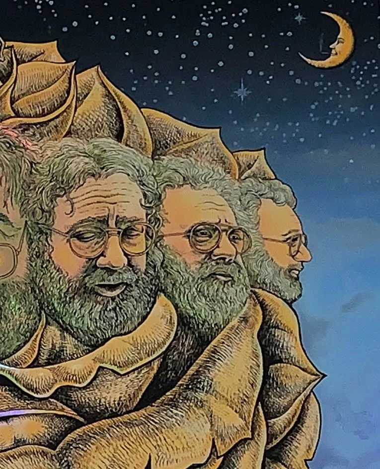 Bleachers Sports Music and Framing — Jerry Garcia Grateful Dead