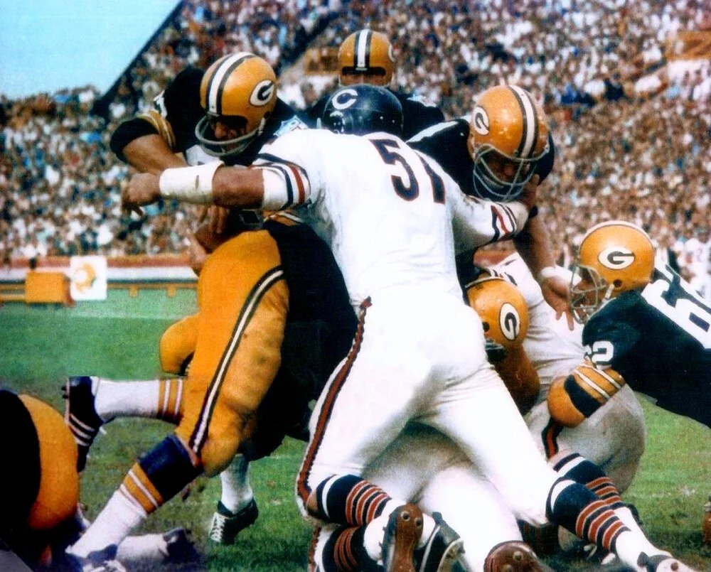 Jim Butkus Bleachers Sports Music & Framing — Dick Butkus Authentic Signed Chicago ...