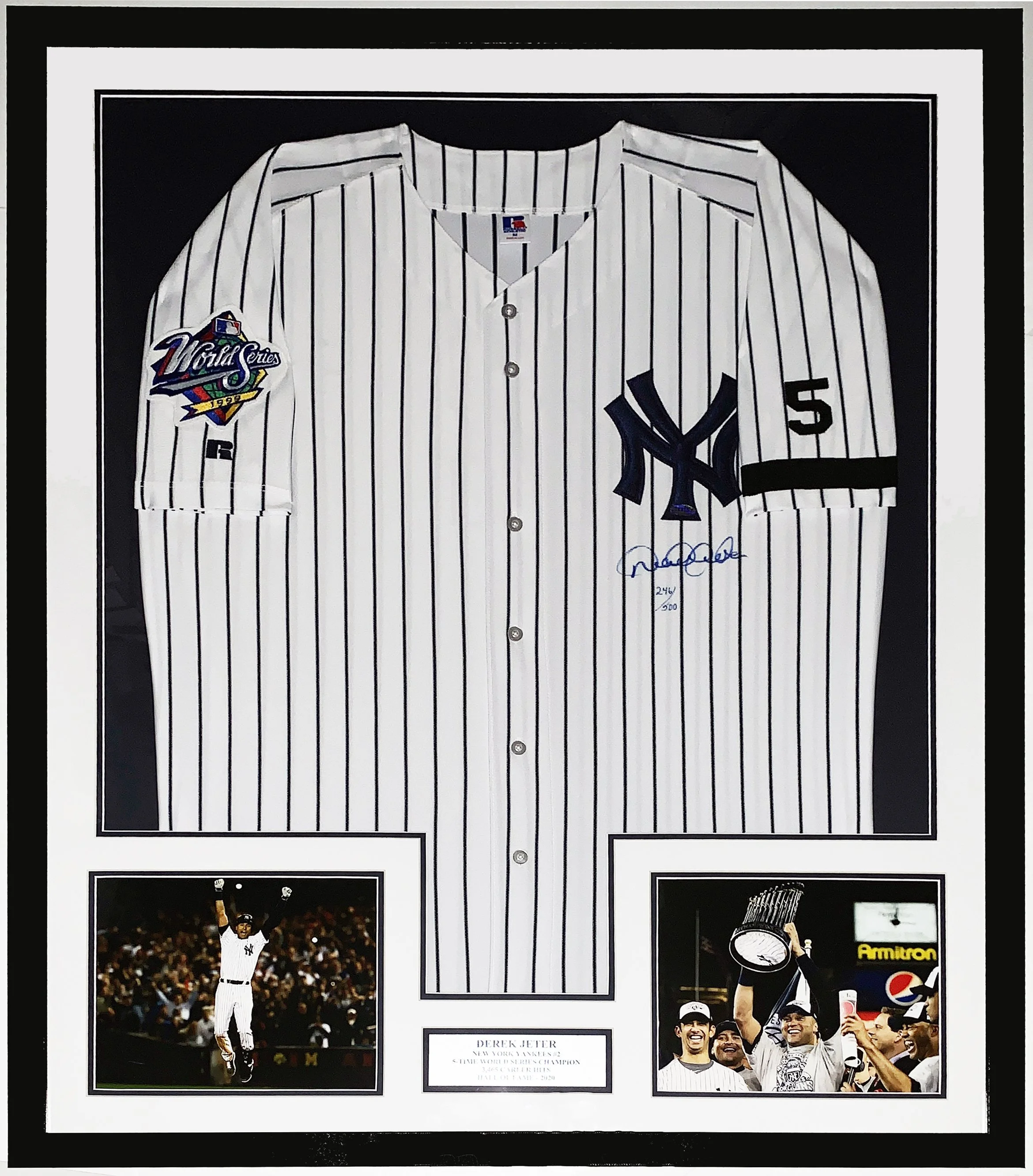Ny Yankees Derek Jeter Hof Jersey Derek Jeter New York Yankees