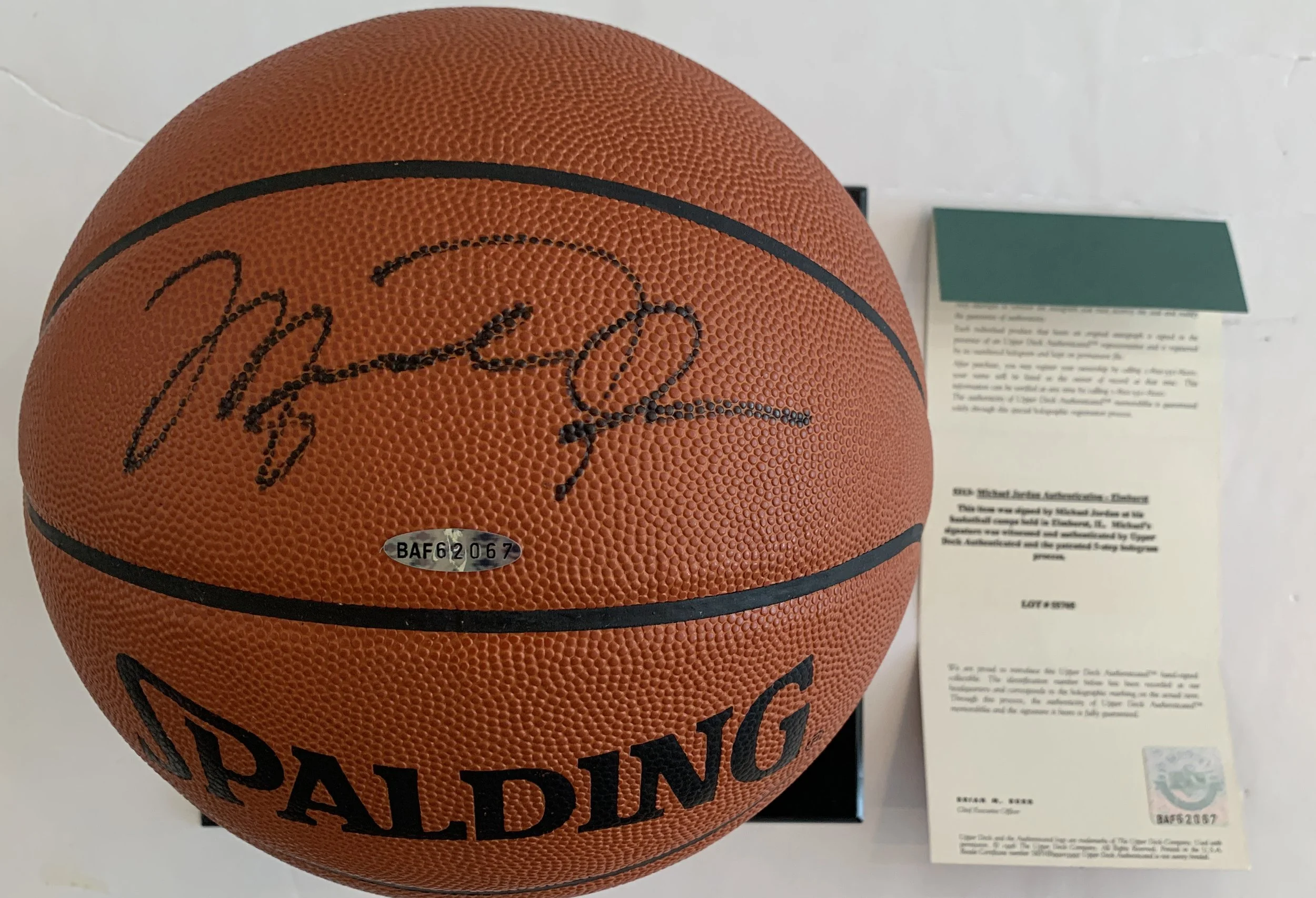 Bleachers Sports Music and Framing — Michael Jordan Signed