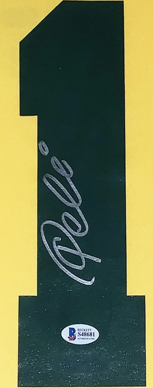 Bleachers Sports Music and Framing — Pele Signed FC Brazil Jersey