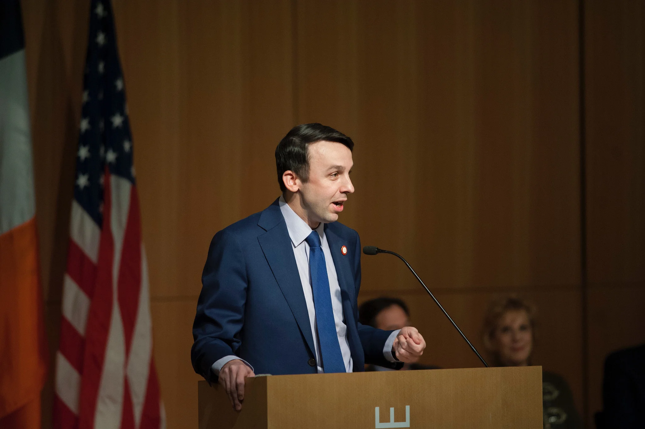 Council Member Keith Powers is sworn in to represent NYC's 4th District. Photo Credit: Jeff Reed