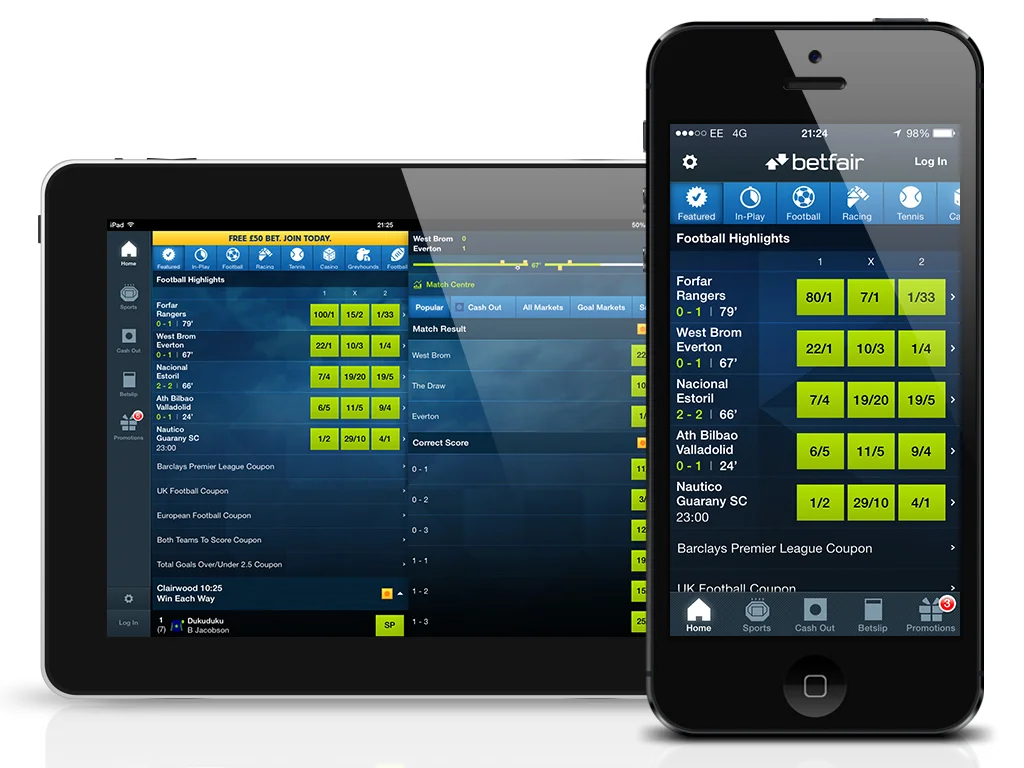 Betfair casino app