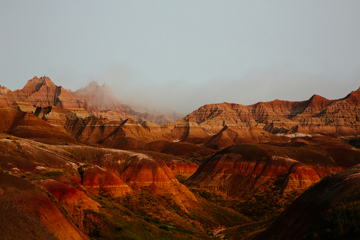 The Bad Lands South Dakota