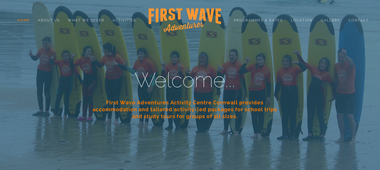 First Wave Adventures Activity Centre In Newquay