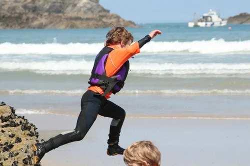 School Trip Activities In Newquay - Coasteering