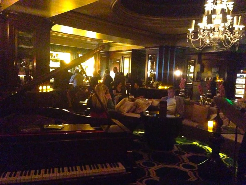 The Tap Room inside the Langham Hotel