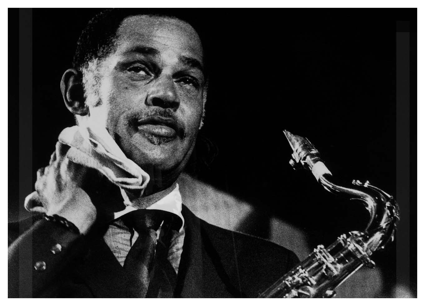 Dexter Gordon (February 27, 1923 – April 25, 1990) was an American jazz tenor saxophonist. He was among the earliest tenor players to adapt the bebop musical language of people such as Charlie Parker , Dizzy Gillespie , and Bud Powell to the instrument. Gordon's height was 6 feet 6 inches (198 cm), so he was also known as "Long Tall Dexter" and "Sophisticated Giant". His studio and live performance career spanned over 40 years.