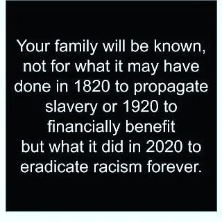 Its time to write your own history.

#icantbreathe 
#blacklivesmatter 
#blacklifematters
#blm
#georgefloyd 
#justiceforgeorgefloyd
#racism 
#endbias
#endbigotry 
#love 
#breonnaTaylor
#justiceforbreonna